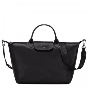 Black Women's Longchamp Le Pliage Xtra L Handbag | 0617-DVSTW